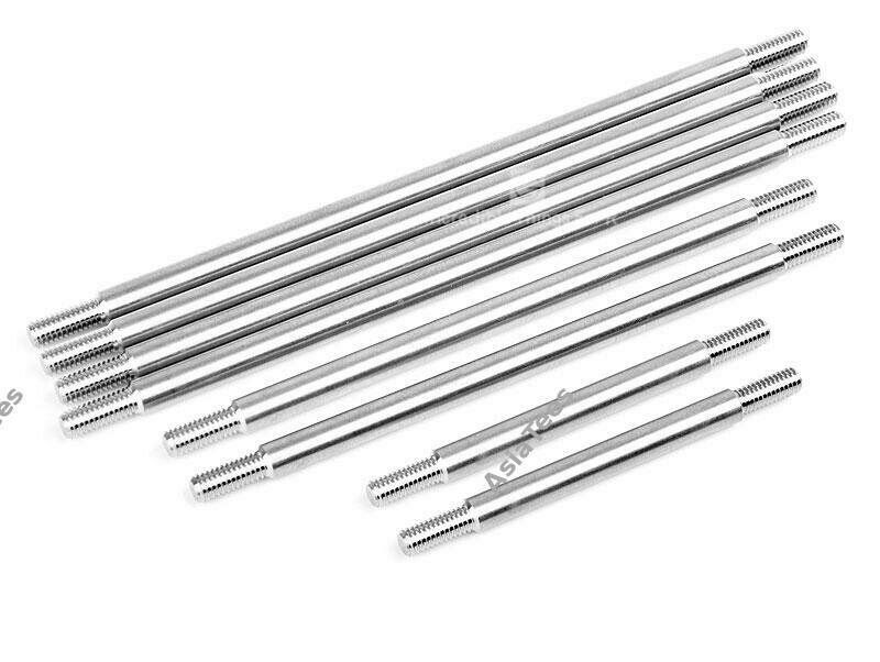 GRC Titanium Steel Link Kit for 324mm Wheelbase Chassi (8) for Traxxas TRX-4