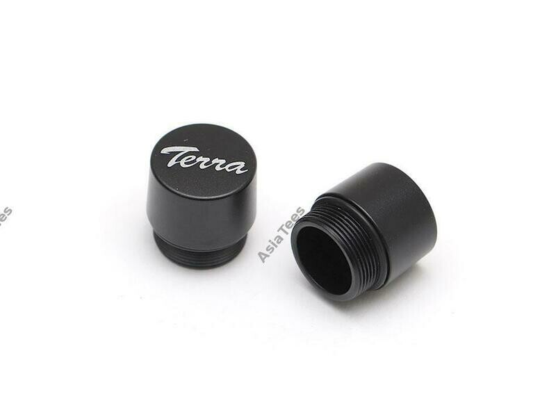 Boom Racing Aluminium Cap for Boom Racing 1.9&quot; Terra Beadlock Wheels (2) Black BRW780917/CAPBK