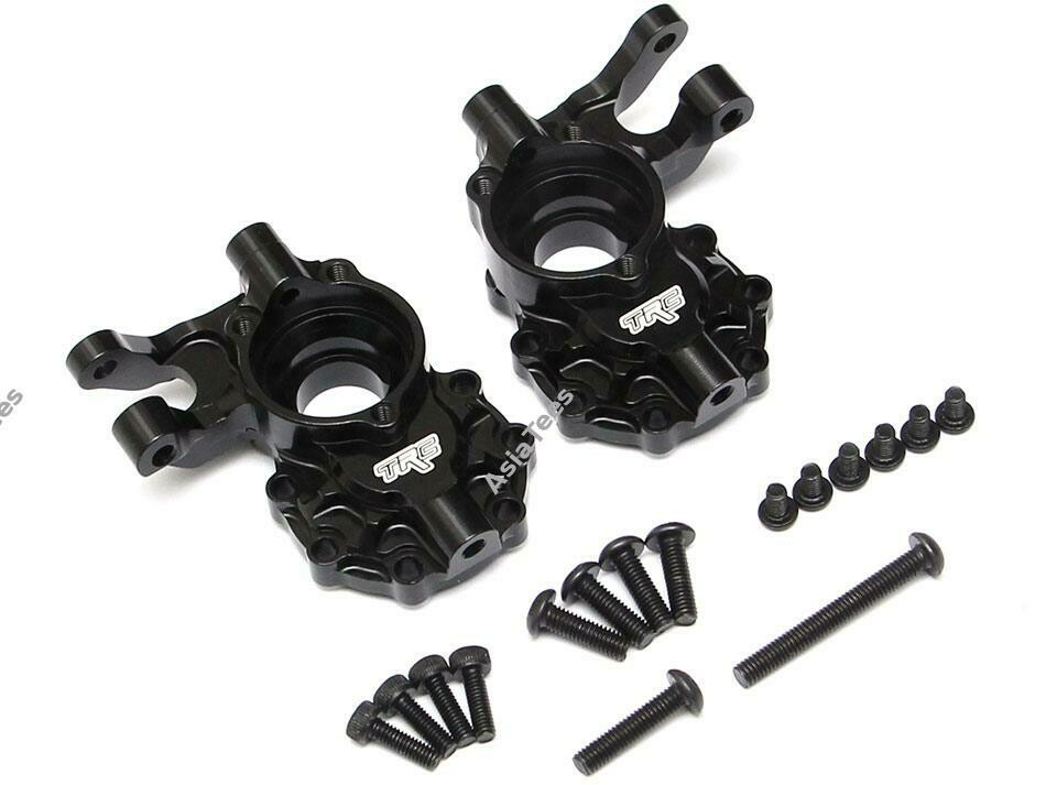 Team Raffee Co. Aluminum Front Inner Knuckle Left &amp; Right Black for Traxxas TRX-4 TRC302325BK