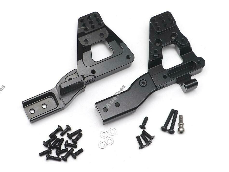 Team Raffee Co. Aluminum Front Shock Tower Mount (2) Black for Redcat Gen8 Scout II TRC/1053010FBK