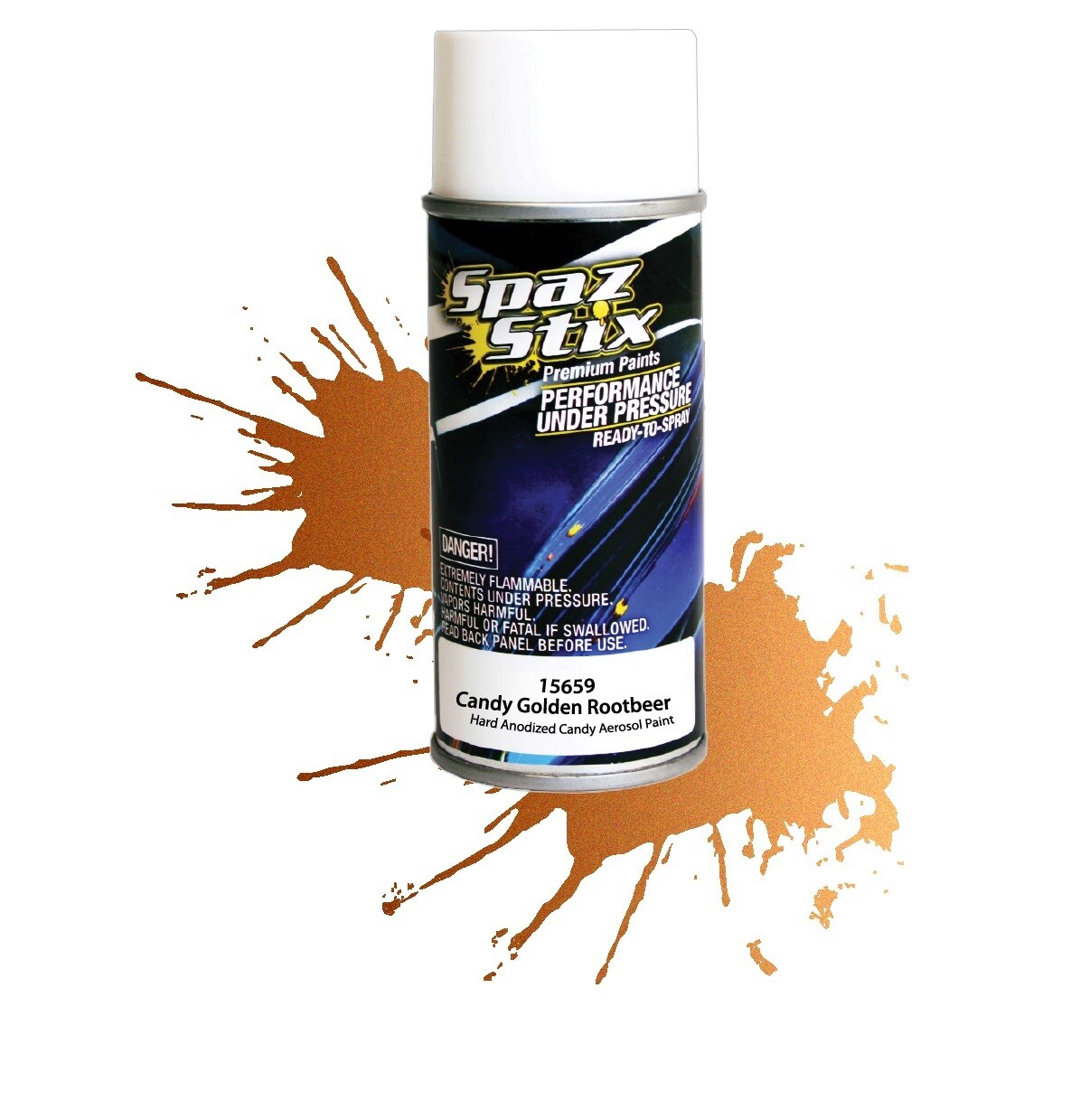 Spaz Stix Candy Rootbeer Aerosol Paint, 3.5oz Can SPX15659