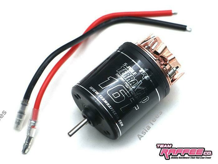 Team Raffee Co. Terra X™ Pro 16T 5-pole 540 High Performance Brushed Motor 1750Kv TRC/302623-16T