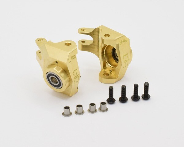 Hot Racing Brass Bearing Front Knuckle for Axial SCX10 II HRASCXT21HM