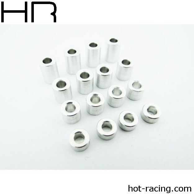 Hot Racing M3 3 -9mm Aluminum Standoff Spacer (16) HRASPC3007