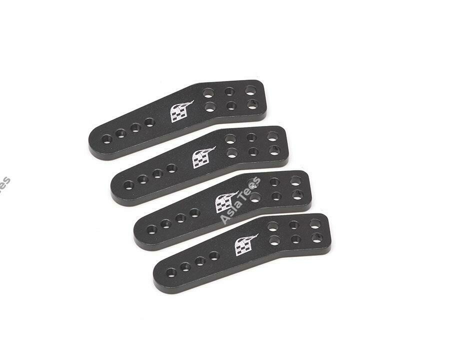 Boom Racing Aluminum Shock Key Hoop Extension Mount 4 pcs for Crawler BRQ90311-2