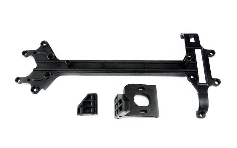 Carisma M40S Upper Deck, Chassis Brace Motor Mount Set CIS14106