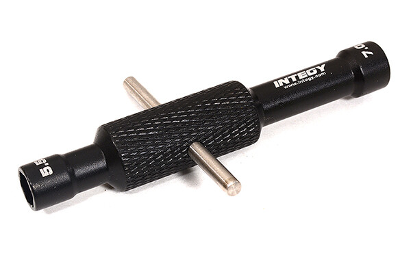 Integy Dual Size Hex Socket Wrench 5.5mm + 7.0mm C29061BLACK