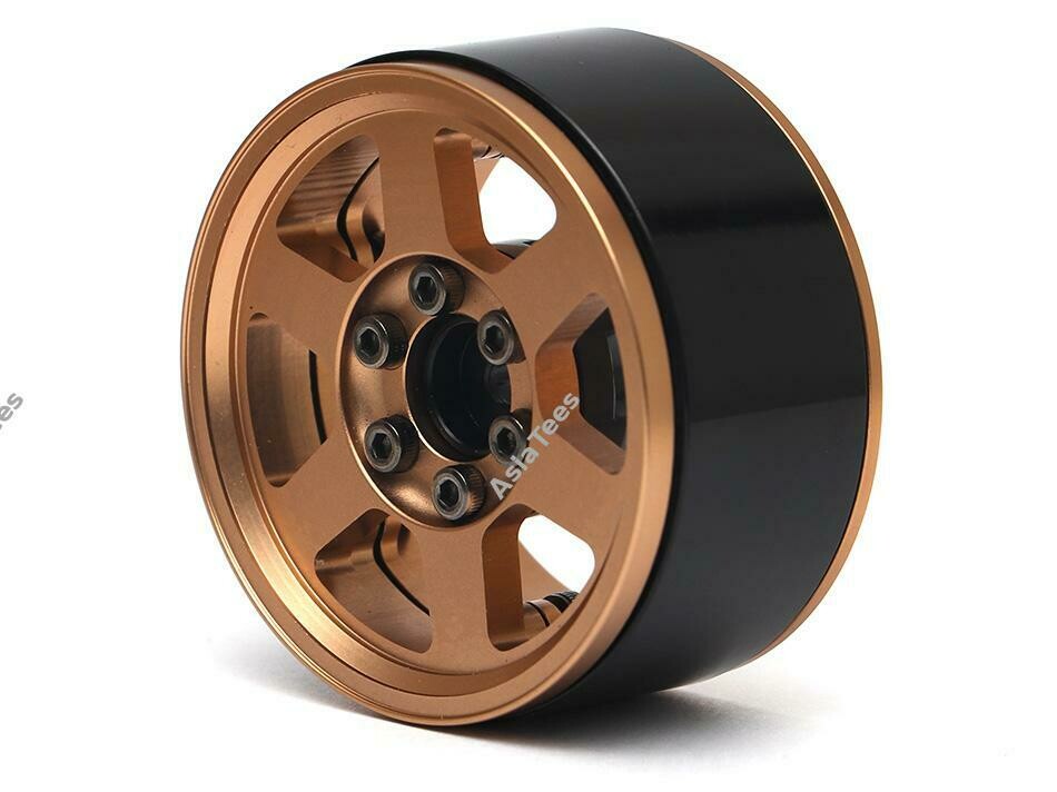 Boom Racing TE37X KRAIT™ 1.9 Aluminum Beadlock Wheels w/ XT606 Hubs (4) Bronze BRW780912BZ