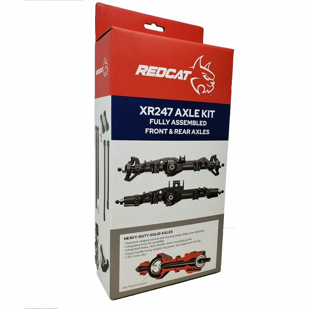 Redcat Racing XR247 Pre Assembled Axle Kit RER13033