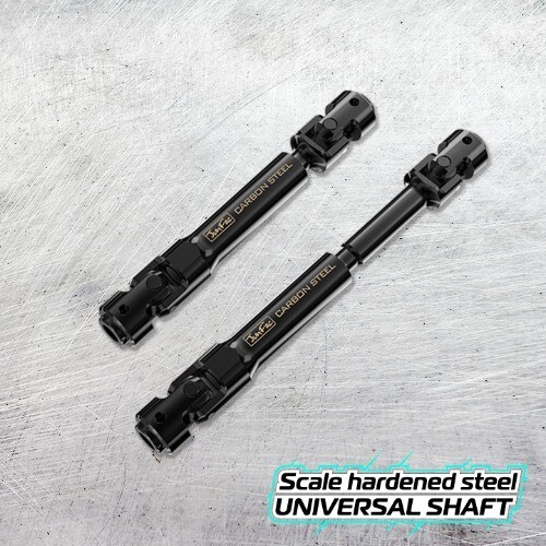 Junfac Scale Hardened Steel Universal Shafts for Gmade GS02 JUN90052