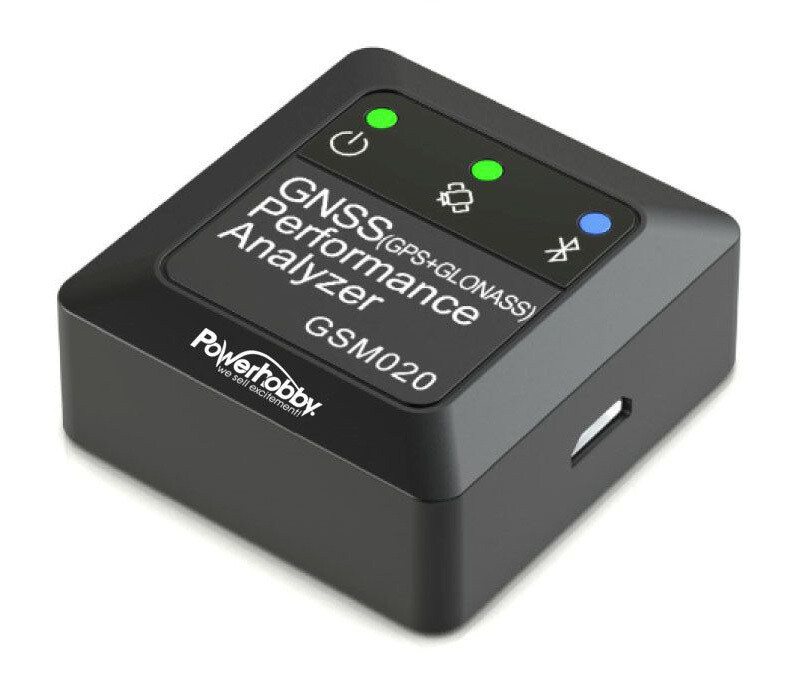Powerhobby GPS + GLONASS Performance Analyzer Bluetooth Speed Meter &amp; Data Logger PHBPHGSM020