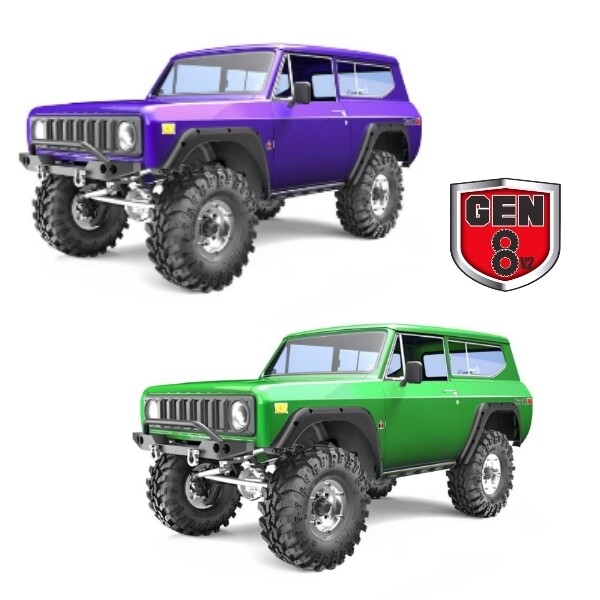 Redcat Racing Gen8 V2 Scout II 1/10 Scale Crawler (Purple) RER13034