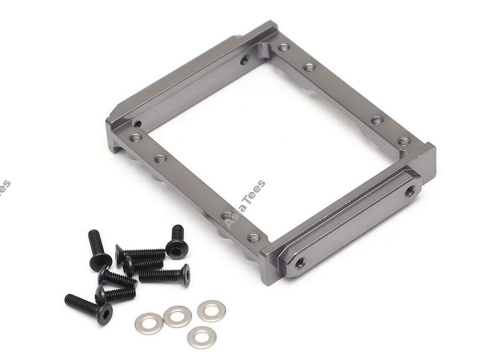 Team Raffee Co. Aluminum Servo Mount Gun Metal for Element RC Enduro TRC/1059006GM
