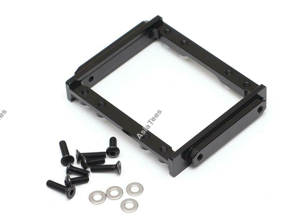 Team Raffee Co. Aluminum Servo Mount Black for Element RC Enduro TRC/1059006BK
