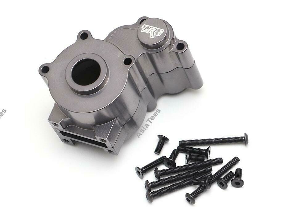 Team Raffee Co. Aluminum Gearbox Set Gun Metal for Element RC Enduro TRC/1059003GM