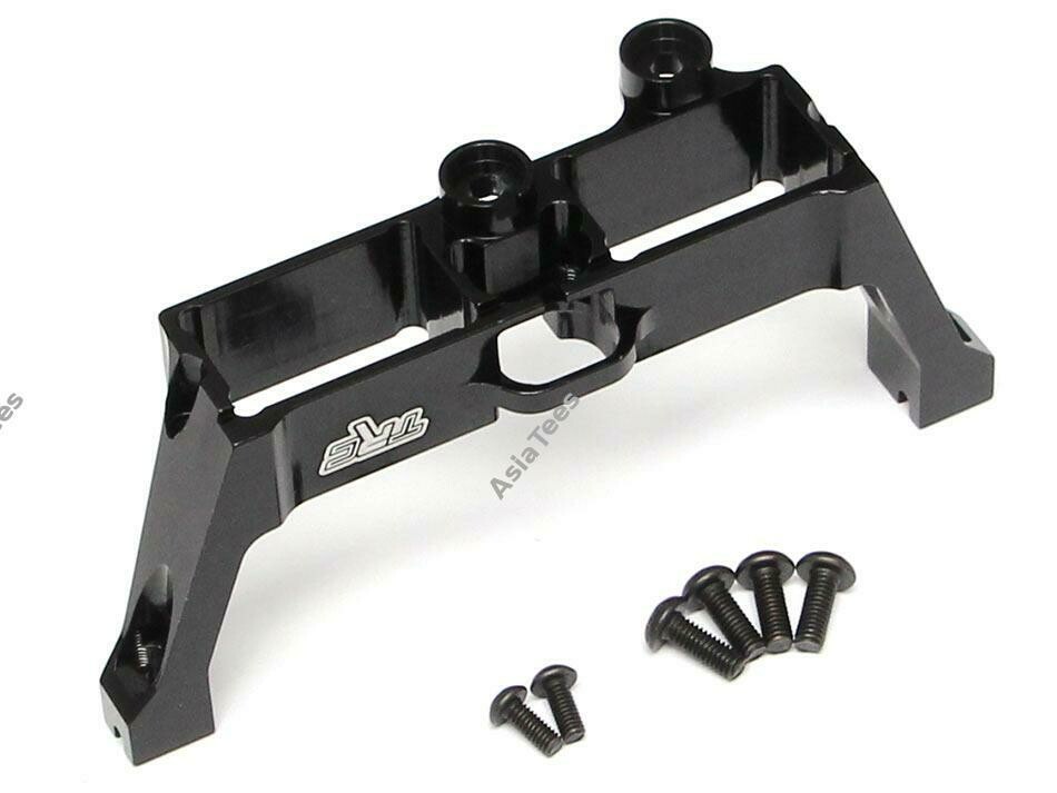 Team Raffee Co. Aluminum Diff Lock Servos Mount Black for Traxxas TRX-4 TRC/302302BK