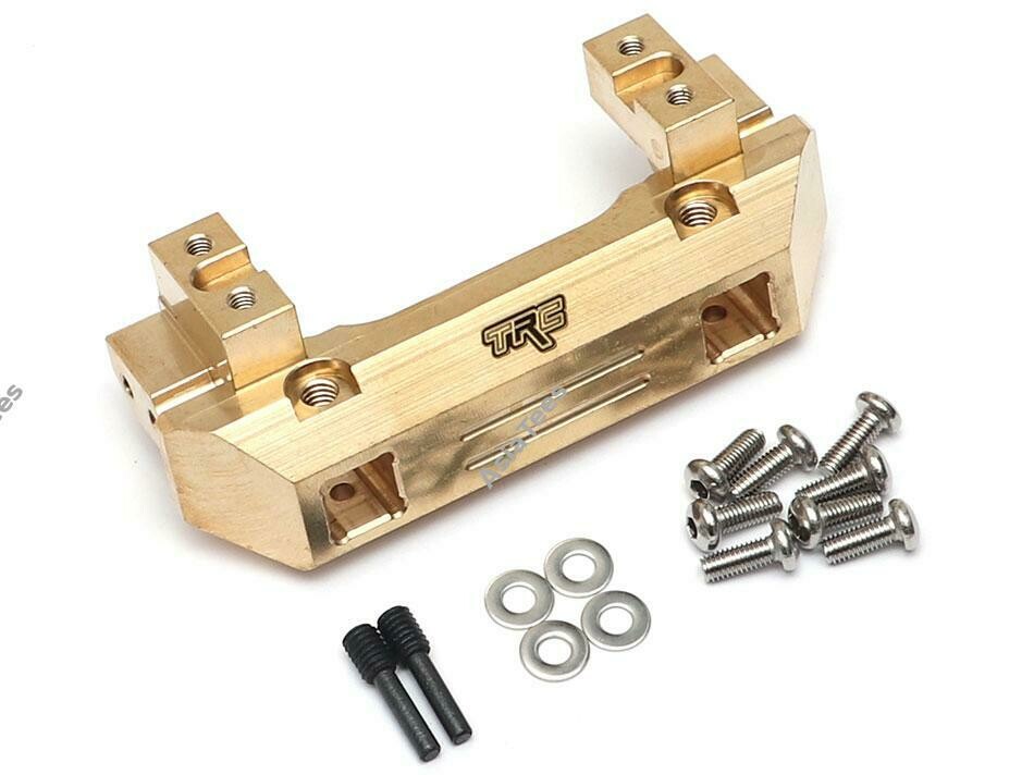 Team Raffee Co. Heavy Duty Brass Front Bumper with Servo Mount 130G for TRX4 for Traxxas TRX-4 TRC/302420