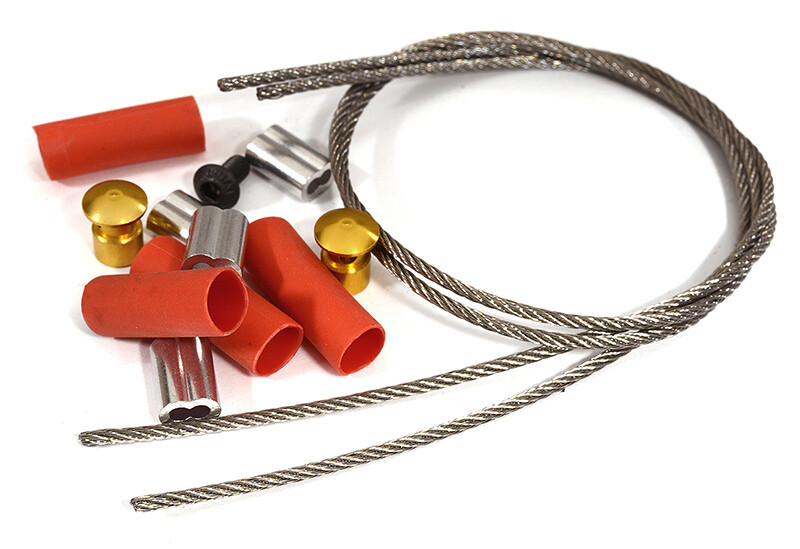 Integy Realistic High Tension Cable Limb Risers Kit for 1/10 Scale Off-Road Crawler C29406