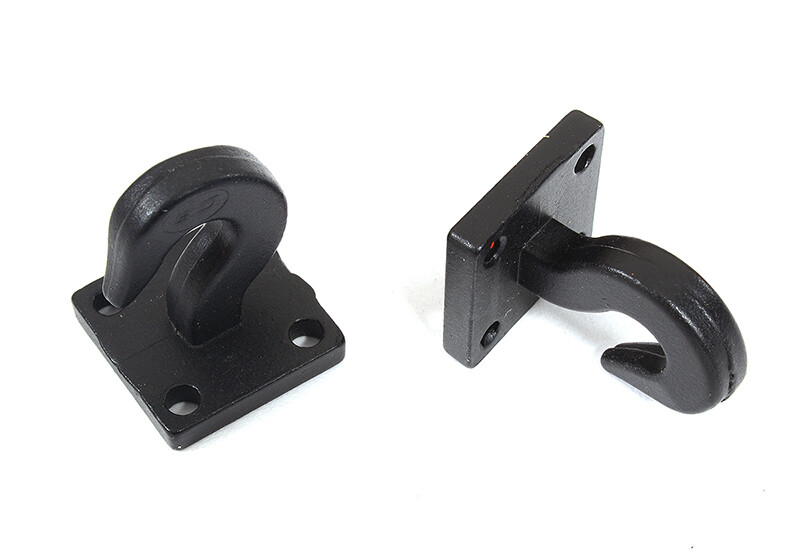 Integy Realistic 1/10 Bolt-On Hooks for Off-Road Trail Rock Crawling C29497BLACK