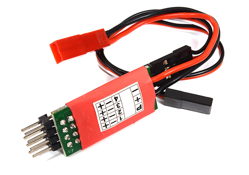 Integy 4 Output LED On/Off Controller Board w/ Ext. Input for 3rd Channel C29432