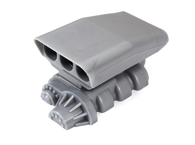 Integy Realistic Plastic Shaker Hood Scoop Air Intake Supercharger for 1/10 Scale C29470GUN