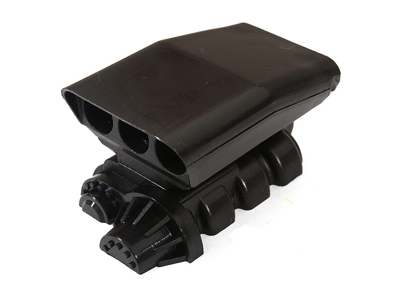 Integy Realistic Plastic Shaker Hood Scoop Air Intake Supercharger for 1/10 Scale C29470BLACK