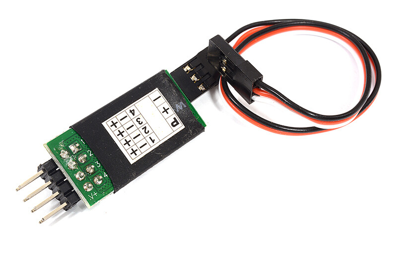 Integy 4 Output LED On/Off/Blink Controller Board for Receiver 3rd Channel C29430