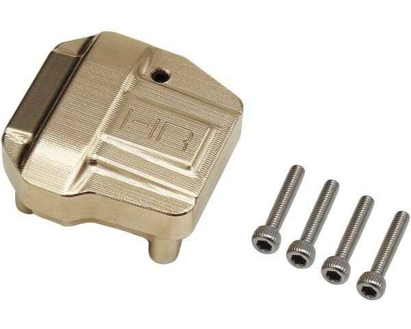 Hot Racing Heavy Brass Differential Cover, for Axial SCX III HRASXTT12CH