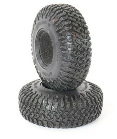 Pit Bull Braven Bloodaxe 4.6x1.31-1.9 Scale RC Tire &amp; Foam Alien Kompound, 2pcs PBTPB9023AK