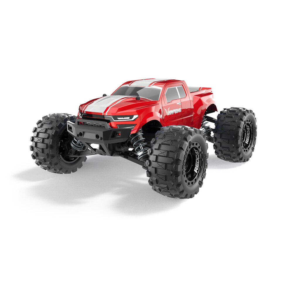 Redcat Volcano-16 1/16 Scale Brushed Electric Monster Truck (Red) RER13648
