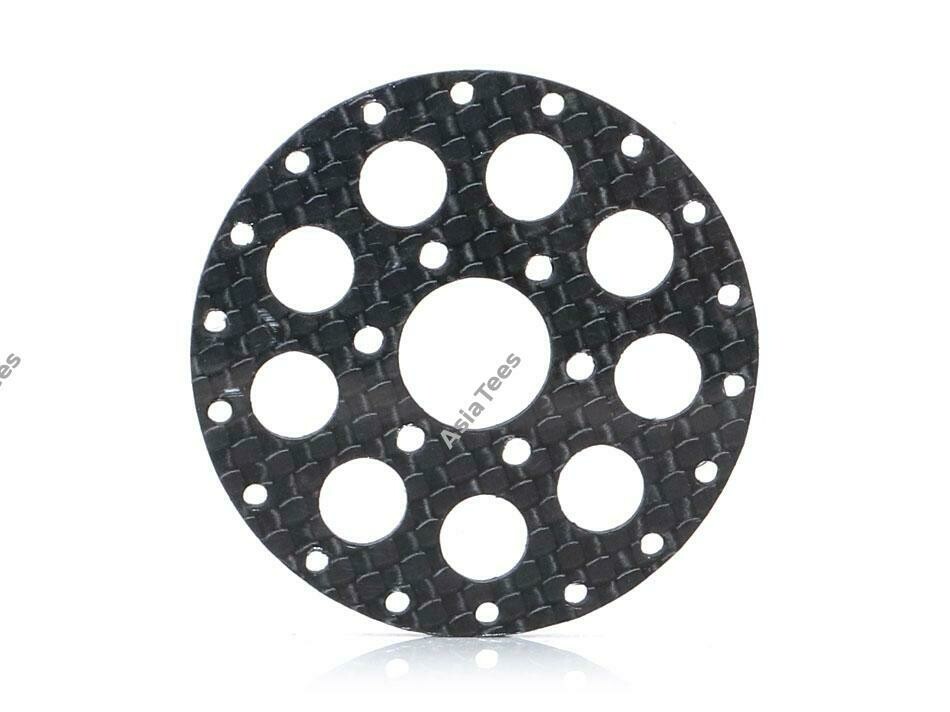 Boom Racing ProBuild™ CR6 Carbon Fiber Faceplate (1) Black BRPBF006CR6BK