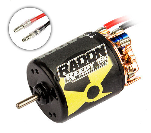 Reedy Radon 2 15T 3-Slot Brushed Motor (4100Kv) ASC27425