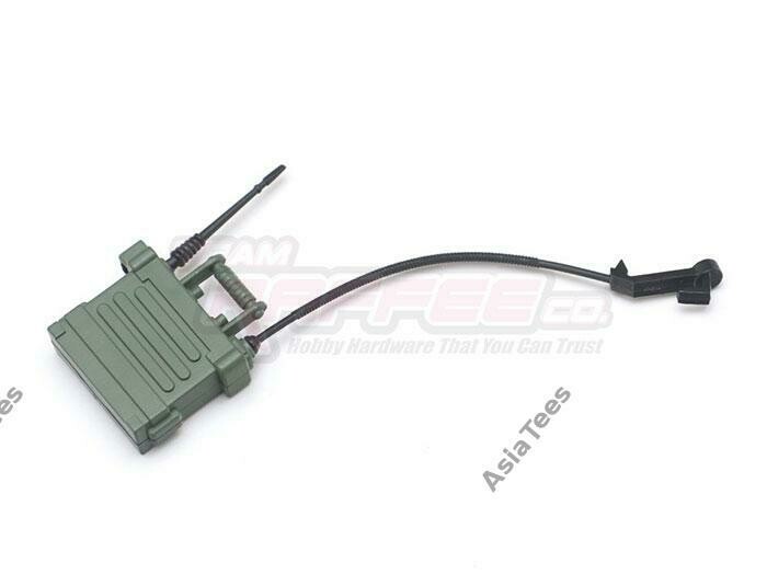 Team Raffee Co. 1/10 Scale Accessories CB Radio BRSCAC263