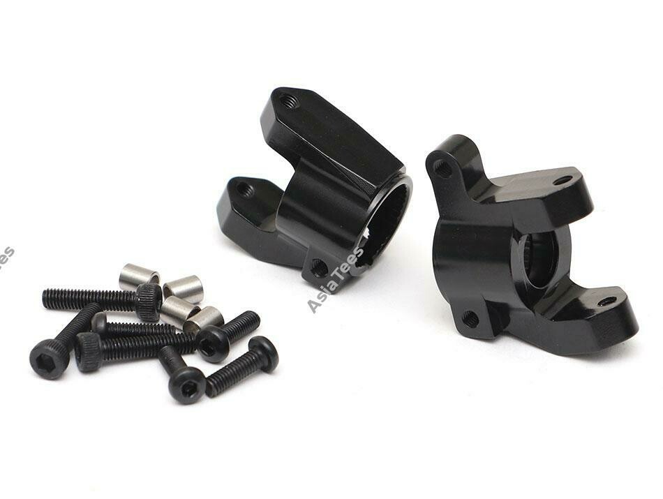 Team Raffee Co. Aluminum Front C-hub (2) Black for Element RC Enduro TRC/1059002BK