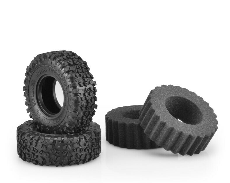 Jconcepts Landmines, Green Compound, 1.9&quot; (4.19&quot; O.D.) Scale Country Tires JCO316402