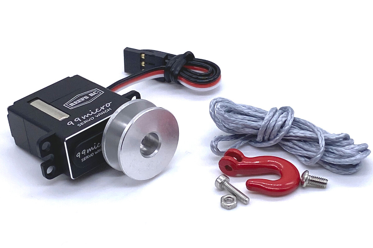 Reefs 99Micro High Torque Digital Coreless Servo Winch, Includes Micro Spool w/ Synthetic Line SEHREEFS83