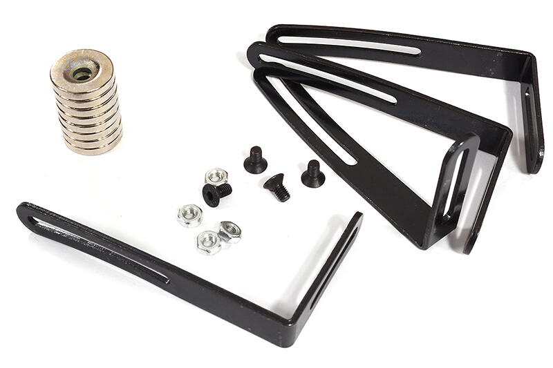 Integy Metal L Shape Magnetic Body Mount for 1/10 Scale Trail Crawler C29551