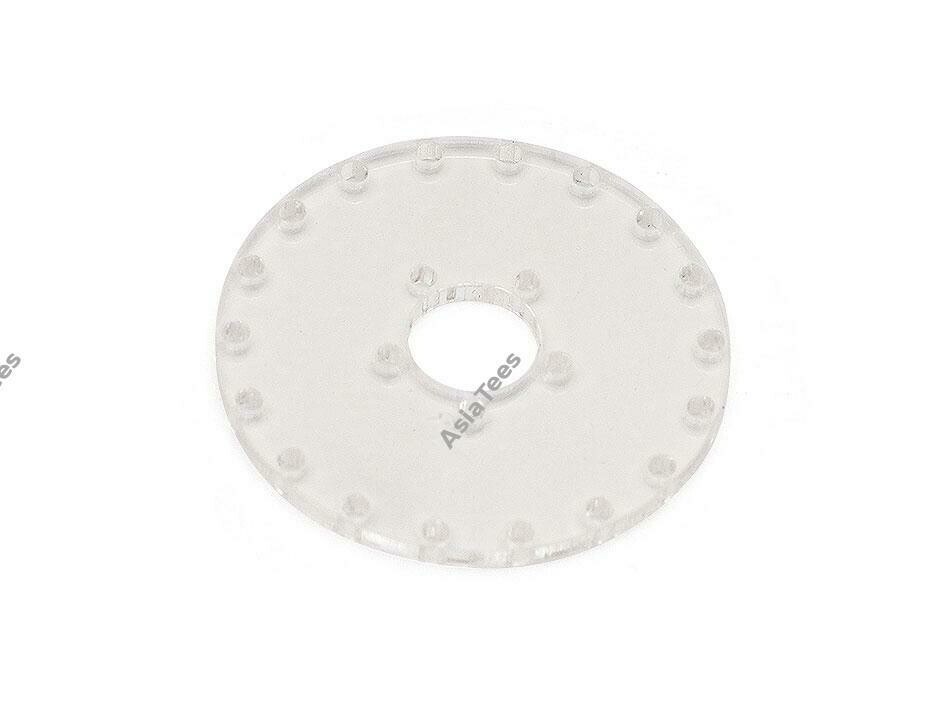 Boom Racing ProBuild™ CAL 5-Lug Faceplate (1) Clear BRPBF004-5