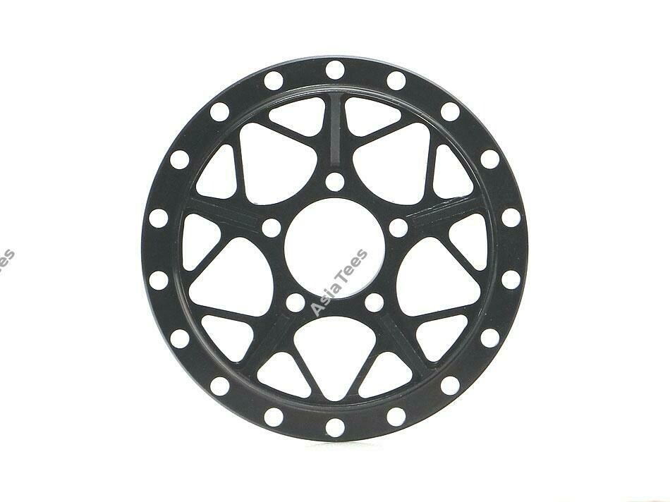 Boom Racing ProBuild™ 1.9&quot; Alum LGB Faceplate (1) Black BRPBF011LGBBK