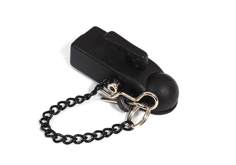 Integy Realistic 1/10 Scale Trailer Coupler w/ 3mm Mounting Hole for 6mm Hitch Ball C29548