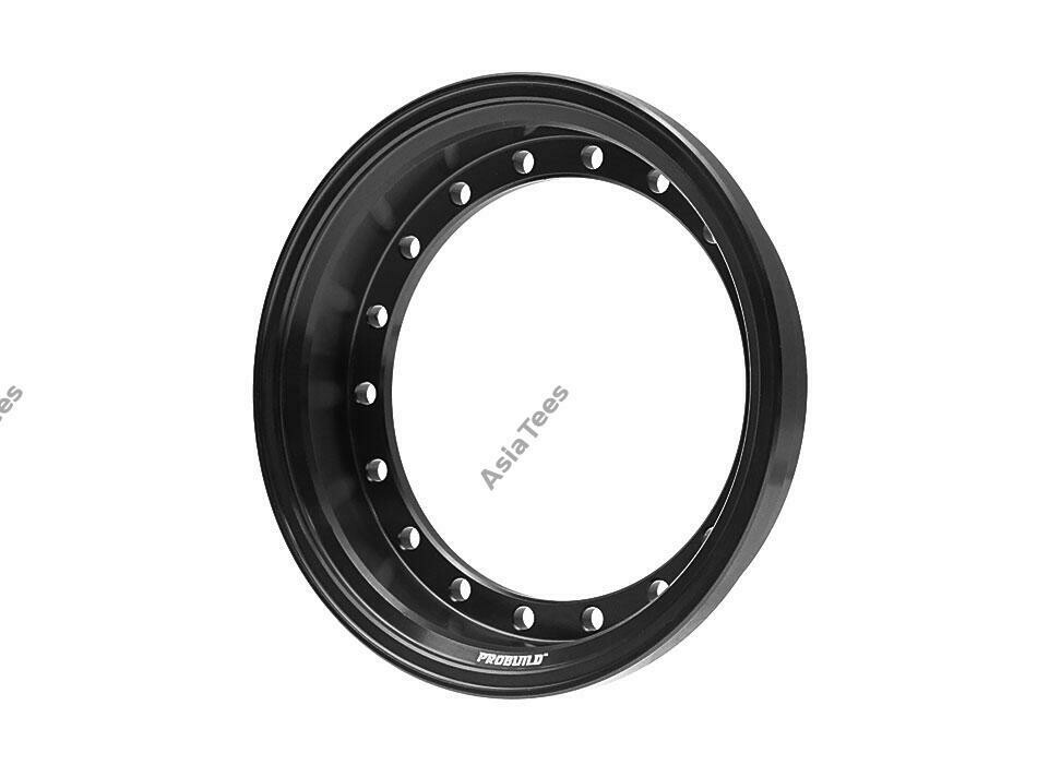 Boom Racing ProBuild™ Alum 7.5mm Wheel Barrel (1) Black BRPROB-01BK