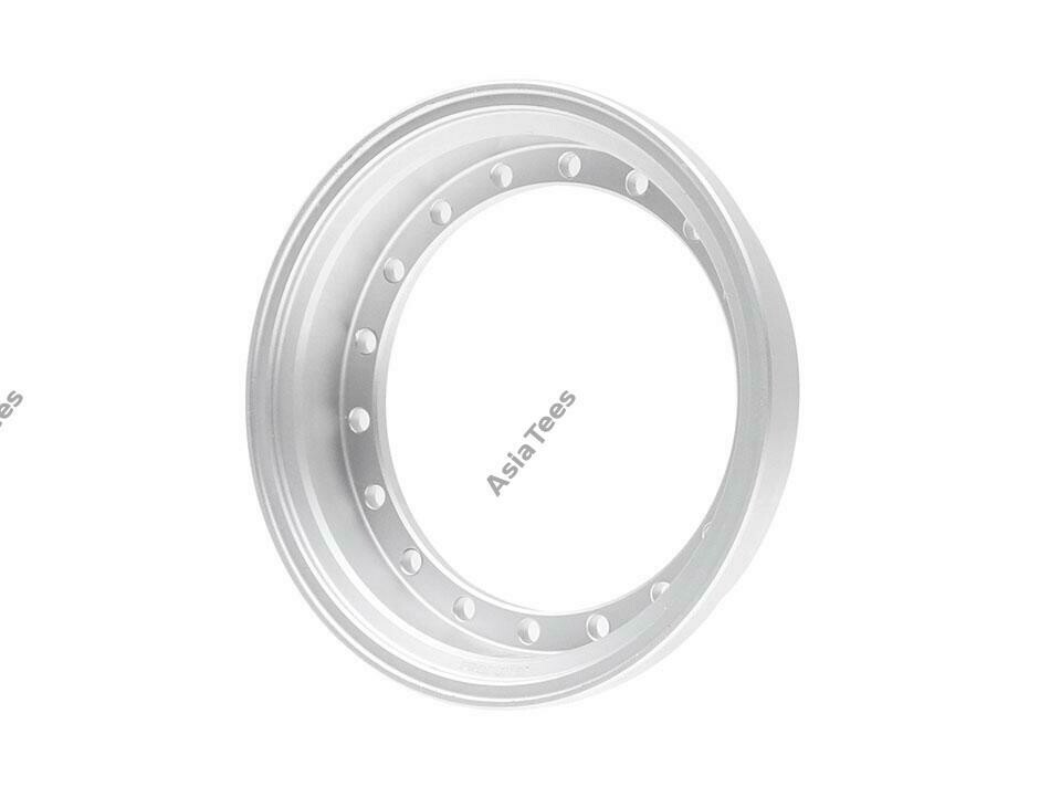 Boom Racing ProBuild™ Alum 7.5mm Wheel Barrel (1) Flat Silver BRPROB-01FS