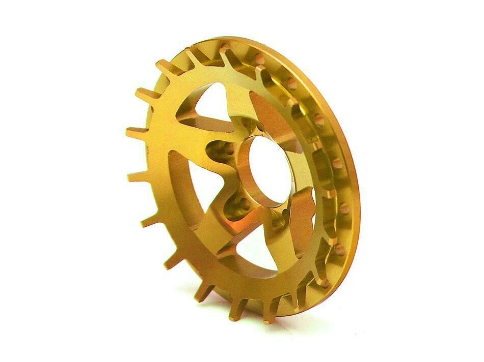 Boom Racing ProBuild™ 1.9&quot; Alum SS5 Faceplate (1) Gold BRPBF008SS5GD