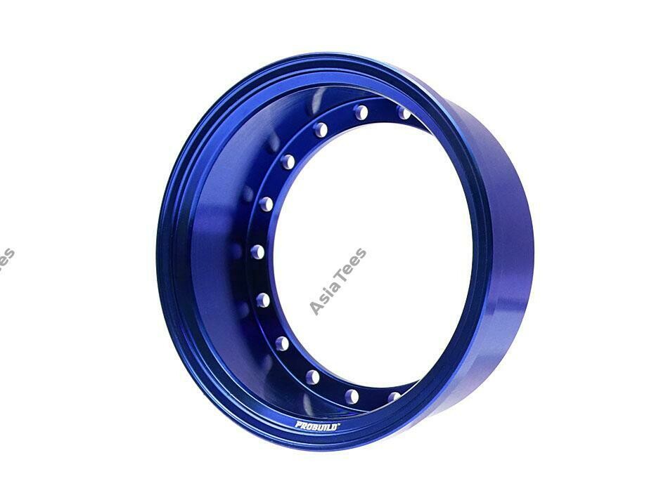 Boom Racing ProBuild™ Alum 15mm Wheel Barrel (1) Blue BRPROB-02B