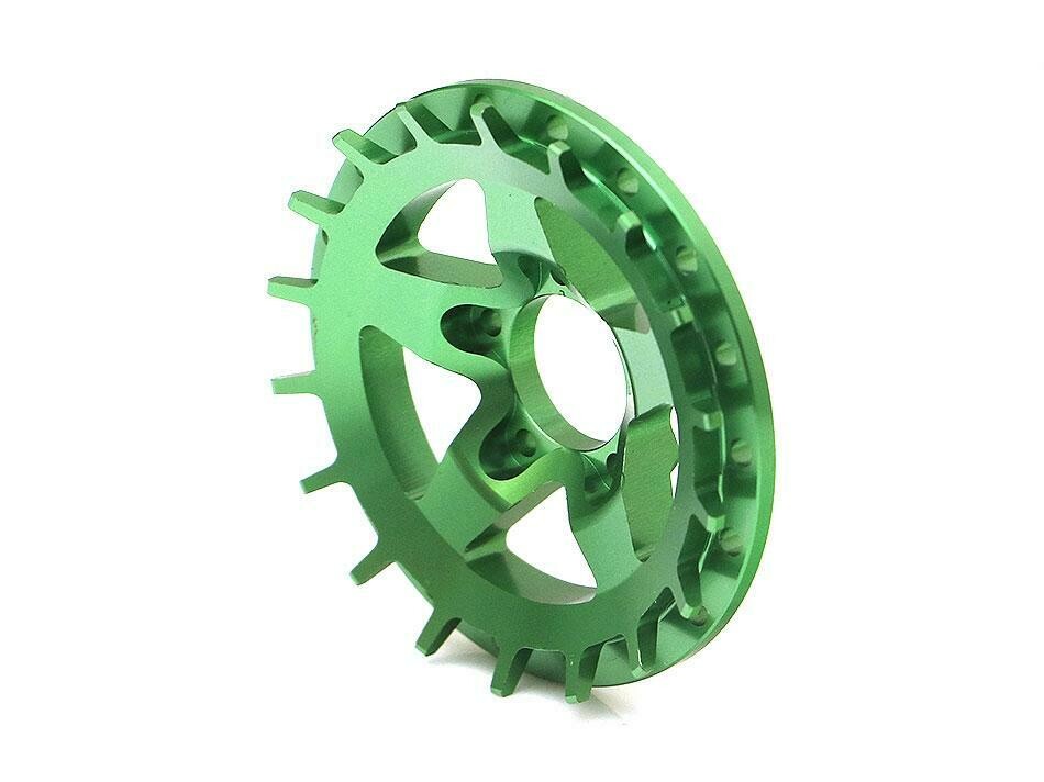 Boom Racing ProBuild™ 1.9&quot; Alum SS5 Faceplate (1) Green BRPBF008SS5G