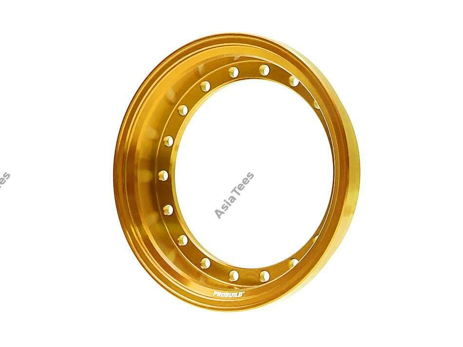 Boom Racing ProBuild™ Alum 7.5mm Wheel Barrel (1) Gold BRPROB-01GD
