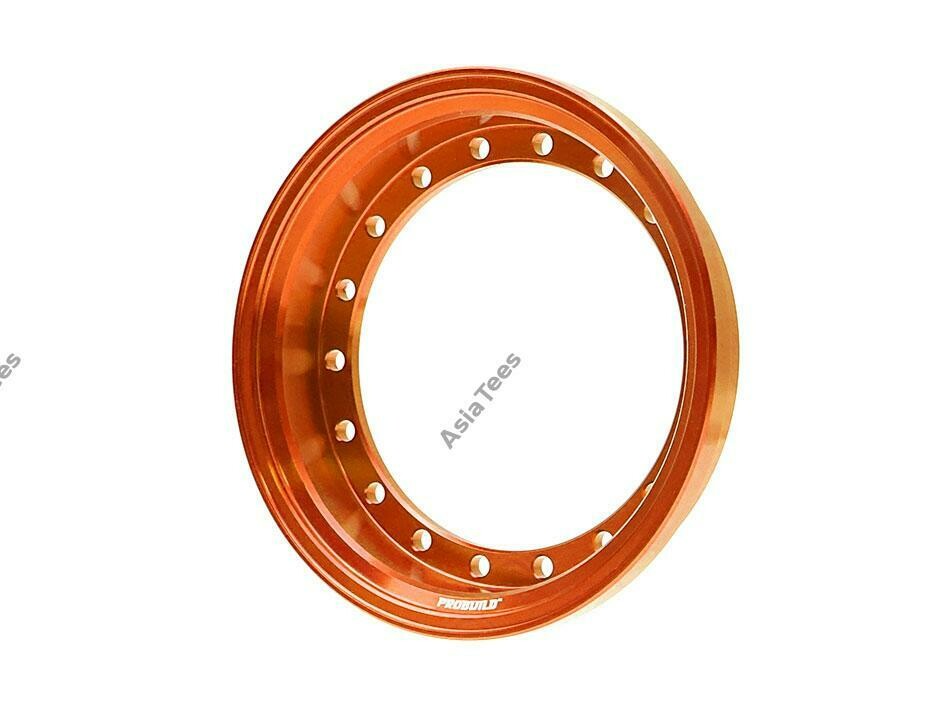 Boom Racing ProBuild™ Alum 7.5mm Wheel Barrel (1) Orange BRPROB-01OR