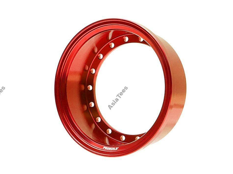 Boom Racing ProBuild™ Alum 15mm Wheel Barrel (1) Red BRPROB-02R