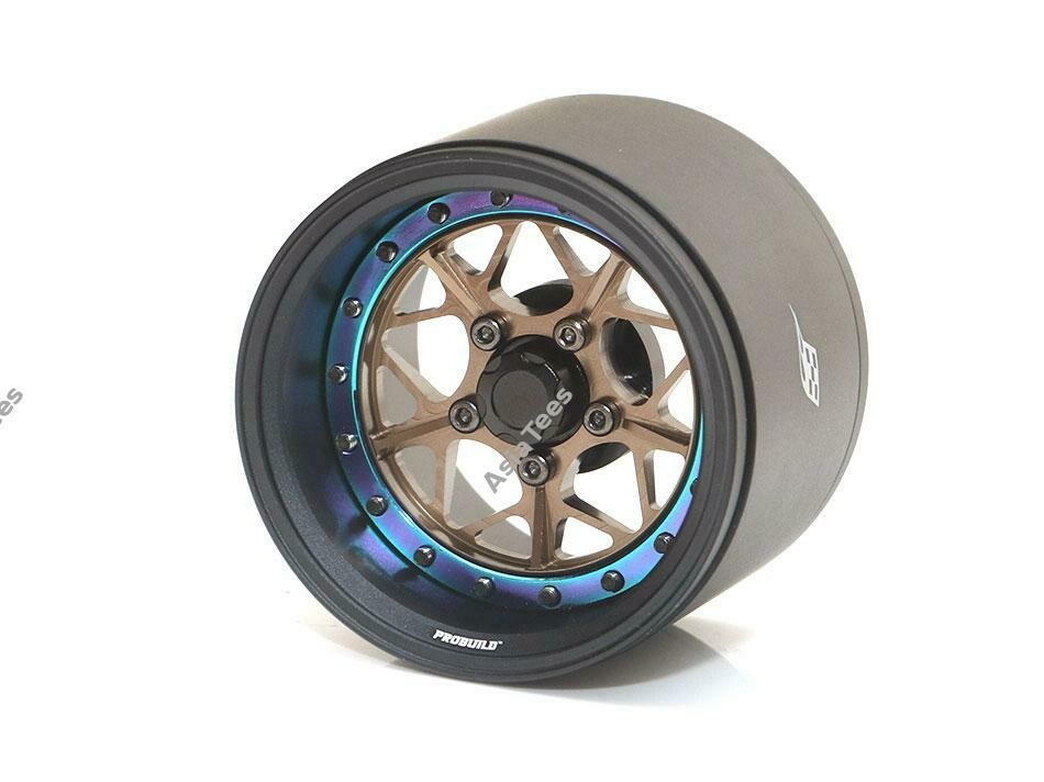 Boom Racing ProBuild™ 1.9&quot; Steel Lock Ring (1) Neo Chrome BRPROB-05NEO