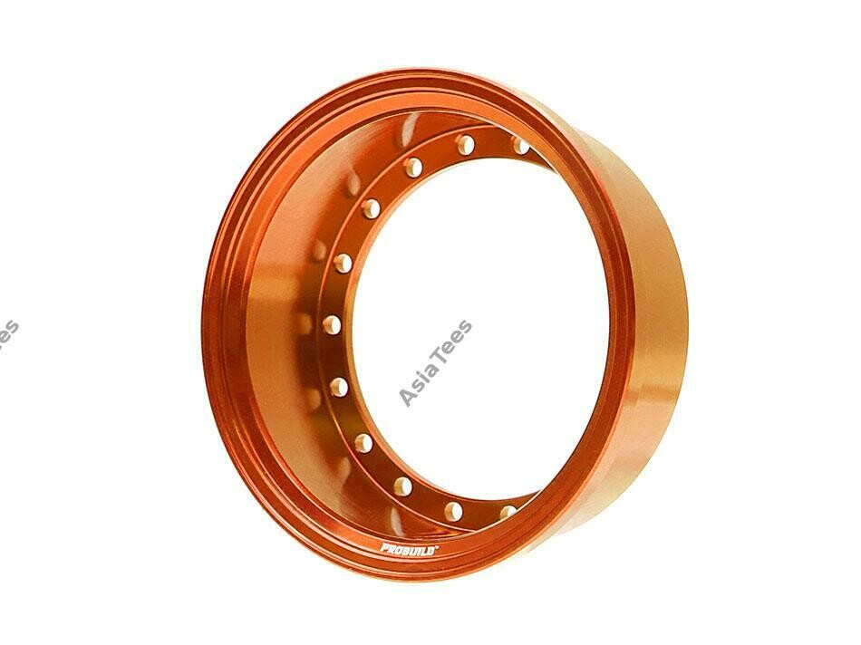 Boom Racing ProBuild™ Alum 15mm Wheel Barrel (1) Orange BRPROB-02OR